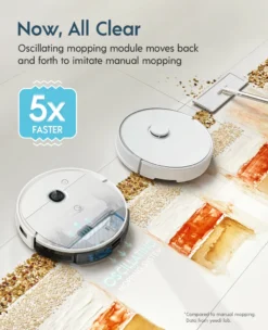 Yeedi Vac 2 Pro Staubsauger Saugroboter Wischfunktion 3000Pa 5200mAh 240min Kehrroboter -Rein Blitz Geschaft 02905aac9cb3c3af3797feb6312f3146