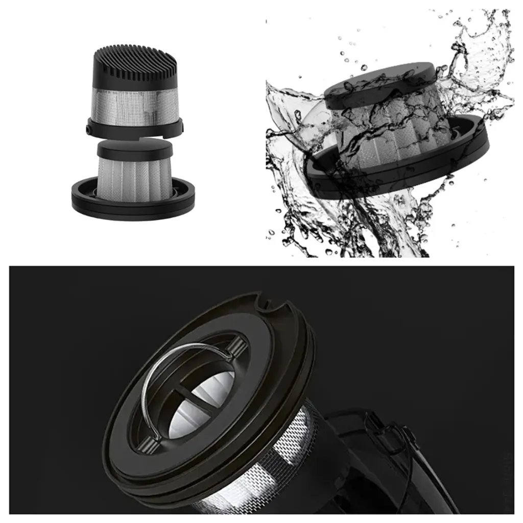 Xiaomi SHUNZAO Z1Pro Kabellos Mehrzweck Handstaubsauger 15500Pa Saugbürstenloser Motor Für Haus Büro Auto Schwarz 6 Xiaomi SHUNZAO Z1Pro Kabellos Mehrzweck Handstaubsauger 15500Pa Saugbürstenloser Motor Für Haus Büro Auto Schwarz – Bild 4