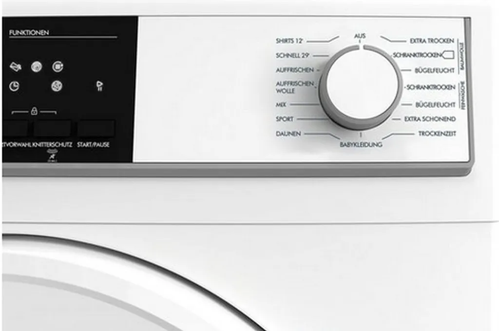 Sharp KD-HCB8S7PW9-DE Kondenstrockner 8 Kg LED-Trommelbeleuchtung 10 Sharp KD-HCB8S7PW9-DE Kondenstrockner 8 Kg LED-Trommelbeleuchtung – Bild 8