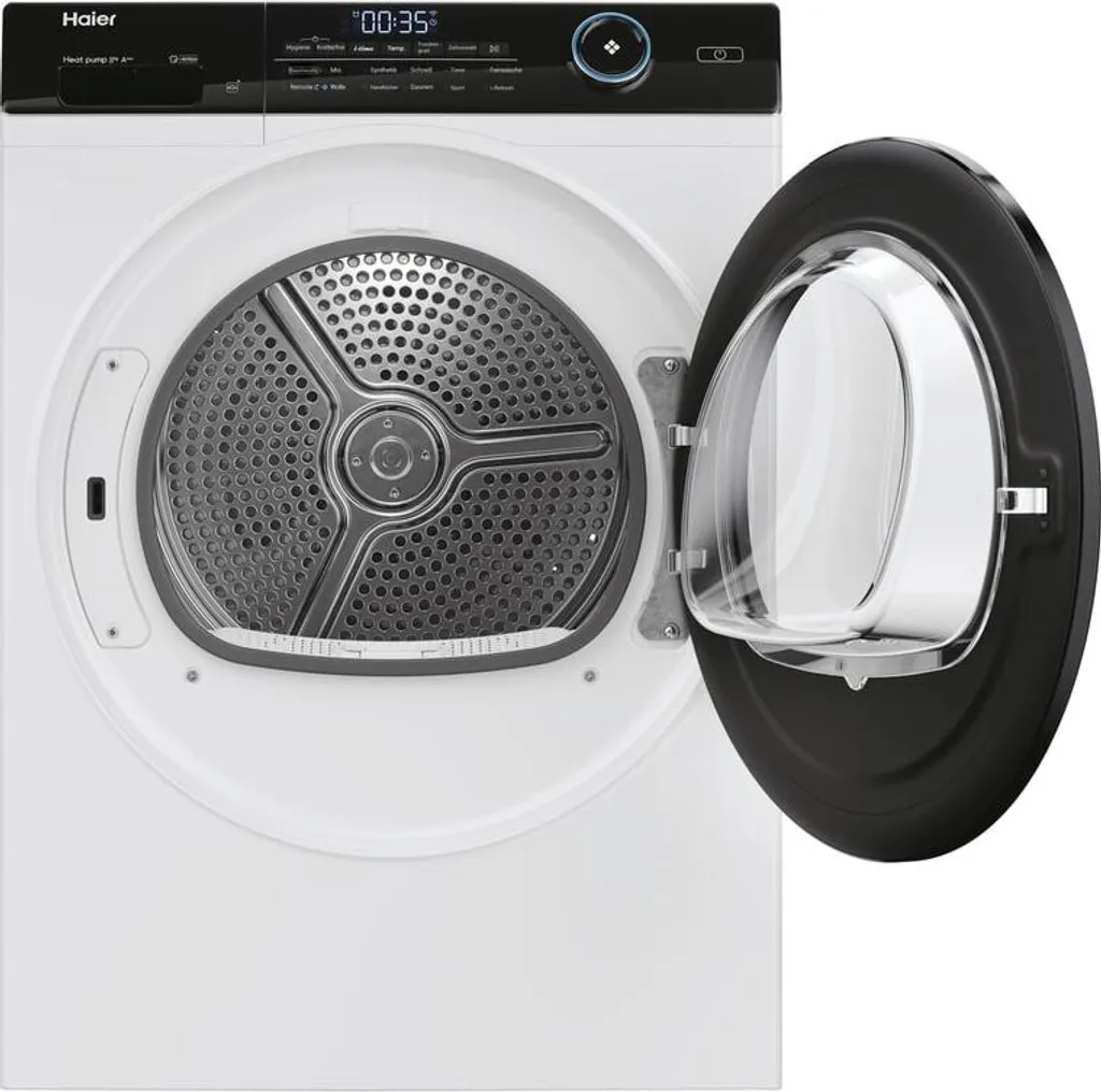 Haier HD80-A3959 Wäschetrockner Frontlader 8kg Freistehend Kondesation EEK: 5 Haier HD80-A3959 Wäschetrockner Frontlader 8kg Freistehend Kondesation EEK: – Bild 3