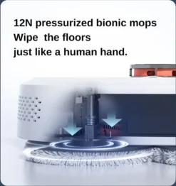 Roidmi Eva Mop Station Staubsauger 3200pa 2-in-1 Saug Und Wischroboter Mit Absaugstation, Mopp- Und Saugroboter, Automatisch Waschen Von Mopps -Rein Blitz Geschaft 104f66724bc8fb7e8c79aae7d92a74cf