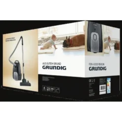 Grundig VCC 4750 A Staubsauger - Schwarz / Silber -Rein Blitz Geschaft 121aa22d67d925fcfe012841cd1de358