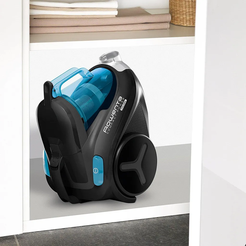 Rowenta Bodenstaubsauger Compact Power Cyclonic RO3731 Mit 1,5 L Staubbehältervolumen - Maximale Leistung: 750 W - Farbe: Schwarz 7 Rowenta Bodenstaubsauger Compact Power Cyclonic RO3731 Mit 1,5 L Staubbehältervolumen - Maximale Leistung: 750 W - Farbe: Schwarz – Bild 6