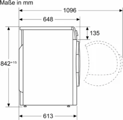 Bosch Serie 6 WQG2450R10 Wäschetrockner 9kg Wärmepumpe Kondensation EEK: 24 Bosch Serie 6 WQG2450R10 Wäschetrockner 9kg Wärmepumpe Kondensation EEK: -Rein Blitz Geschaft 1690dadff42a2eb4483756ca0f38947a