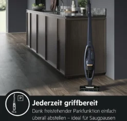 AEG QX7-1-P5IB 2in1 Akku-Staubsauger (Schlanke Bauform, Power-Softrolle, Besonders Effektiv Auf Hartböden, Bis Zu 50 Min Laufzeit, 21,6 Volt, Inkl. Zubehör -Rein Blitz Geschaft 18b0b8b0e75b1969e07d244bdd51a054
