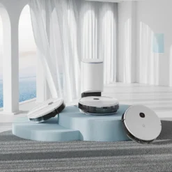 Yeedi Vac Station 3 In 1 Staubsauger Roboter Mit Auto-Empty Dock Intelligente Staubabsaugung Visuelle Navigation App Weiß -Rein Blitz Geschaft 19c9121149bdb7e46fb3c040d847d956