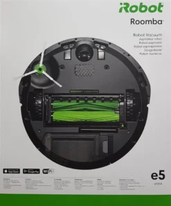IRobot Roomba E5 (E5154) Staubsauger-Roboter Silber - Für Hartböden, Teppich, Tierhaare -Rein Blitz Geschaft 1fa64643fcba9a29a3ce9c6a338830a9