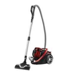 Rowenta RO7649 Silence Force Cyclonic Parkett | Beutelloser Staubsauger | Vacuum-Cleaner | Sehr Leise | 2,5L Staubvolumen | Tierhaar | Auto | Schwarz/Rot -Rein Blitz Geschaft 2154b0aec71833022007a6e785eb98a9