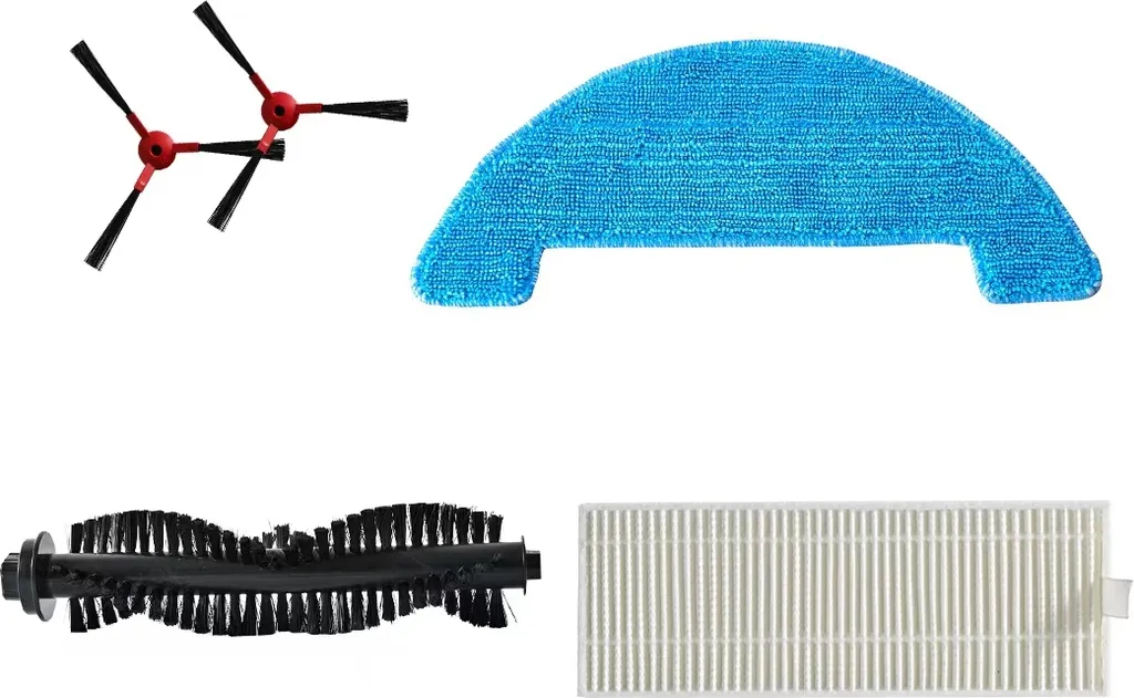 .SmartAI Saugroboter Staubsauger Roboter Zubehör Für 360 C50 SmartAI G50 Ersatzteile Hauptbürste Seitenbürsten HEPA Filter Wischtuch 3 .SmartAI Saugroboter Staubsauger Roboter Zubehör Für 360 C50 SmartAI G50 Ersatzteile Hauptbürste Seitenbürsten HEPA Filter Wischtuch
