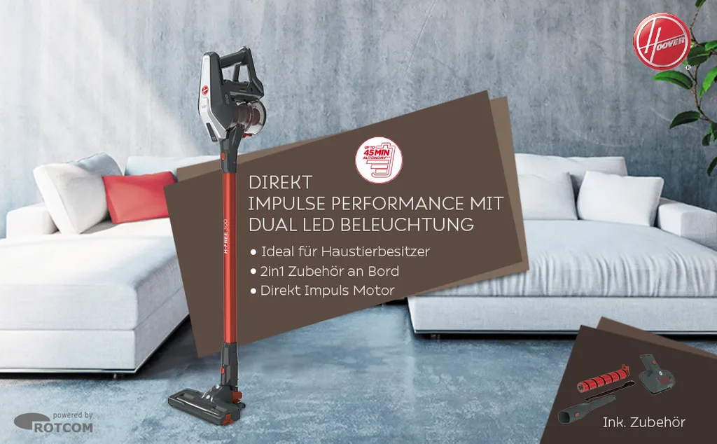 AKKUSTIELSTAUBSAUGER STAUBSAUGER HANDSAUGER 22 V Lithium Ionen Hoover HF322AFP 11 AKKUSTIELSTAUBSAUGER STAUBSAUGER HANDSAUGER 22 V Lithium Ionen Hoover HF322AFP – Bild 9