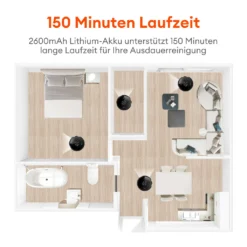 ULTENIC D5 Saugroboter Mit Mop Ultradünner Roboter, Bluetooth Und WIFI Verbunden, 3000 Pa Saugkraft, 2600 MAh Akku, Staubsauger Roboter -Rein Blitz Geschaft 27ffba377edf19ab6dee12a6b51439b7