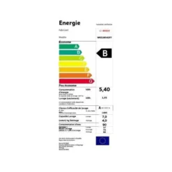 Bosch Serie 6 WKD28542FF, Frontlader, Integriert, Weiß, Links, Tasten, Drehregler, Edelstahl -Rein Blitz Geschaft 2aae4fa550b542433c8f26b87a632041