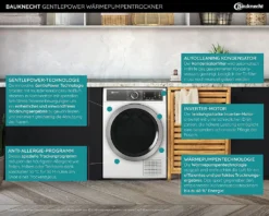 Bauknecht B8 D84WB DE Wärmepumpentrockner - Weiß 14 Bauknecht B8 D84WB DE Wärmepumpentrockner - Weiß -Rein Blitz Geschaft 2ecbbf4c4100df24639cd91fe7031008