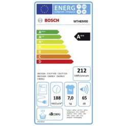 Bosch Serie 4 WTH83V00 Wärmepumpentrockner - Weiß