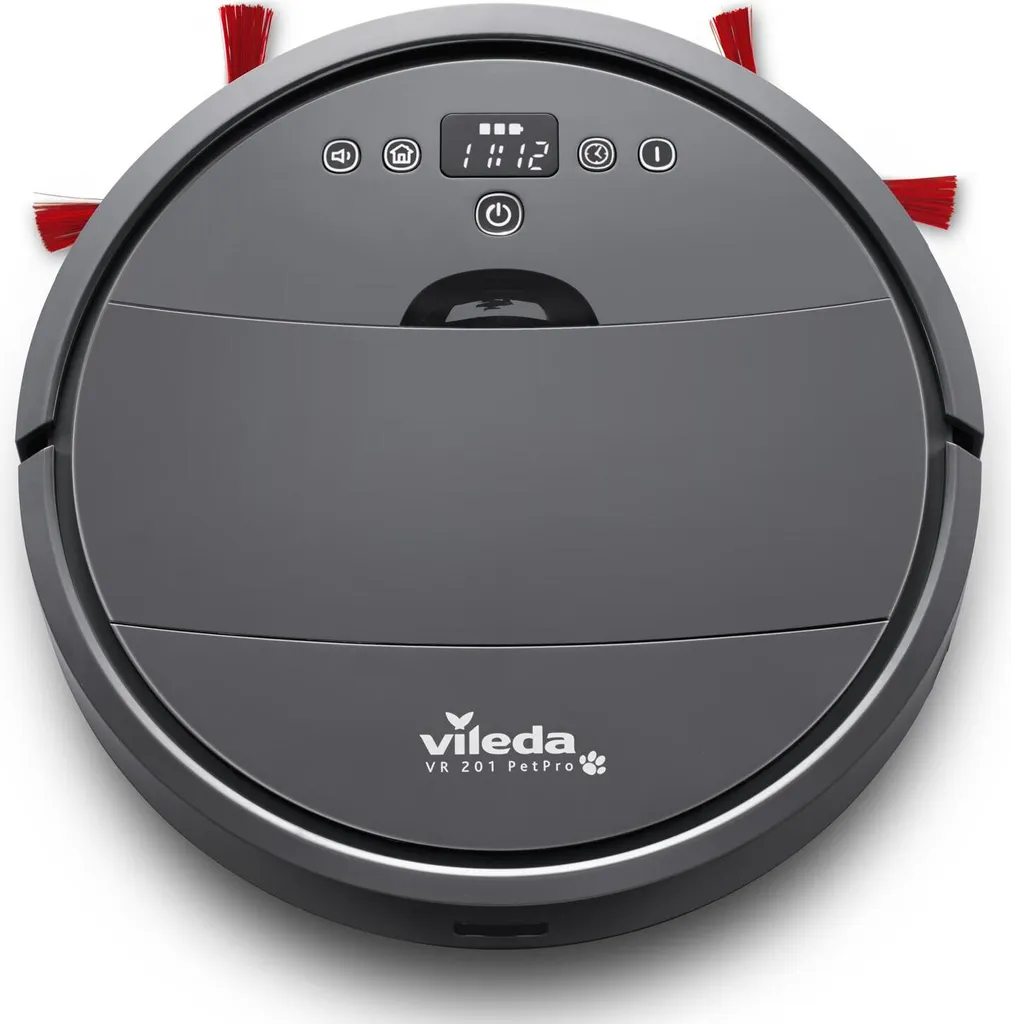Vileda VR 201 PetPro Saugroboter Für Tierhaare Geeignet Bis Zu 90 Minuten Akku 8 Vileda VR 201 PetPro Saugroboter Für Tierhaare Geeignet Bis Zu 90 Minuten Akku – Bild 6