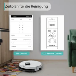 S7 MAX Laser Navigation Slam Routenplanung Smart Staubsauger Roboter Saugroboter Große Saug Flüsterleises Karte Speicher Fegen Boden Mopping Roboter International Version -Rein Blitz Geschaft 3718c0bf0deadee25129e08d34363117 1