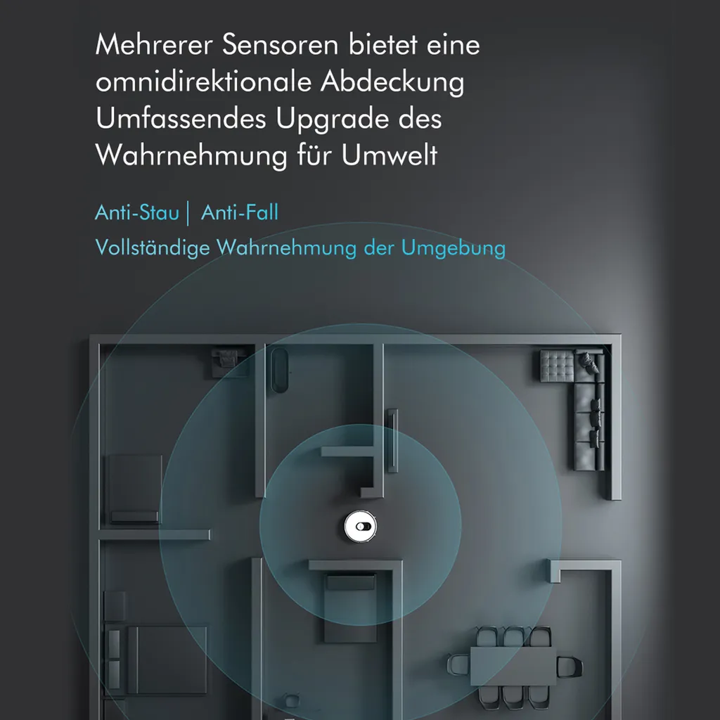 Roidmi EVE Plus Roboter Staubsauger Nass-Trocken-Saugroboter,50 Watt,2700pa Mit Sauberer Basis Und Beutel,Weiß 20 Roidmi EVE Plus Roboter Staubsauger Nass-Trocken-Saugroboter,50 Watt,2700pa Mit Sauberer Basis Und Beutel,Weiß – Bild 18