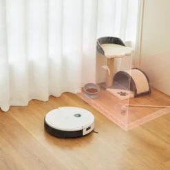 Yeedi Vac 2 Pro Staubsauger Saugroboter Wischfunktion 3000Pa 5200mAh 240min Kehrroboter -Rein Blitz Geschaft 3ba15aca50f4ae9e696ac703a64bfd5c