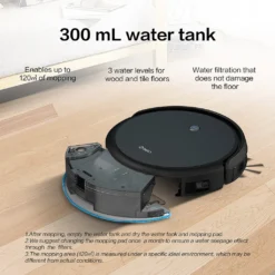 360 C50 Saugroboter Nass & Trocken Staubsauger 2600pa Smart Vacuum Robot Cleaner -Rein Blitz Geschaft 3d13eddd8991dace40018677e85e83da