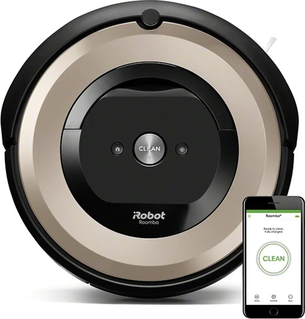 IRobot Roomba E6, Beutellos, Beige, Schwarz, Rund, Gummi, Walzenbürste & Seitenbürste, Lithium-Ion (Li-Ion) 3 IRobot Roomba E6, Beutellos, Beige, Schwarz, Rund, Gummi, Walzenbürste & Seitenbürste, Lithium-Ion (Li-Ion)