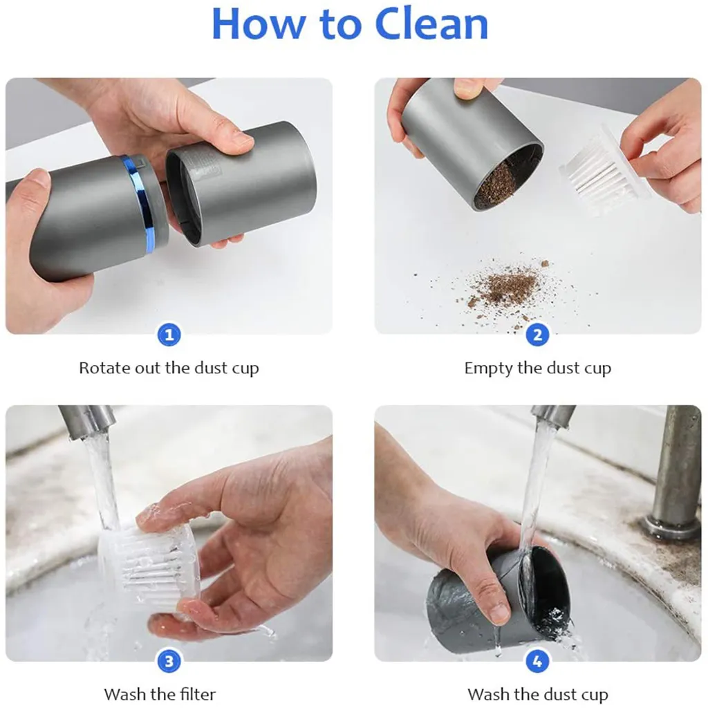 Handstaubsauger Akku Handsauger Kabellos Nass & Trocken 4500Pa AutoTastatursauger Mit 4 Verschiedenen Vakuumdüsen, Waschbarer HEPA Filter Perfekt Für Auto,Teppich,Sofa,Tastatur,Haustier 7 Handstaubsauger Akku Handsauger Kabellos Nass & Trocken 4500Pa AutoTastatursauger Mit 4 Verschiedenen Vakuumdüsen, Waschbarer HEPA Filter Perfekt Für Auto,Teppich,Sofa,Tastatur,Haustier – Bild 5