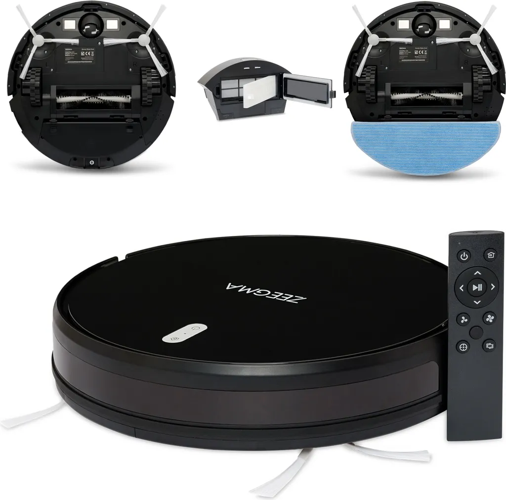 Staubsauger Zeegma Zonder Robo Next Automatischer Wi-Fi Steuerung Des Geräts 3 Staubsauger Zeegma Zonder Robo Next Automatischer Wi-Fi Steuerung Des Geräts