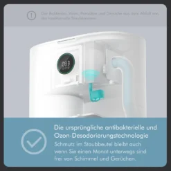Roidmi EVE Plus Roboter Staubsauger Nass-Trocken-Saugroboter,50 Watt,2700pa Mit Sauberer Basis Und Beutel,Weiß 40 Roidmi EVE Plus Roboter Staubsauger Nass-Trocken-Saugroboter,50 Watt,2700pa Mit Sauberer Basis Und Beutel,Weiß -Rein Blitz Geschaft 4cc969fb3d87f8e677f45888f69062e9