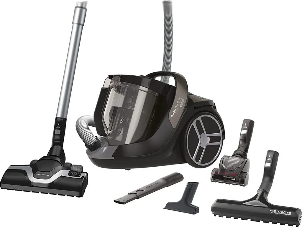 Rowenta RO7260 Bodenstaubsauger Silence Force Cyclonic Parkett | Beutellos | Große Staubbehälterkapazität: 2,5 Liter | Schlankes Und Modernes Design | Langlebiger EffiTech-Motor | Schwarz 7 Rowenta RO7260 Bodenstaubsauger Silence Force Cyclonic Parkett | Beutellos | Große Staubbehälterkapazität: 2,5 Liter | Schlankes Und Modernes Design | Langlebiger EffiTech-Motor | Schwarz – Bild 5