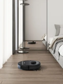 Ecovacs Robotics Deebot OZMO 950 2in1 Bodenreinigungsroboter Mit OZMO-Technologie, Schwarz -Rein Blitz Geschaft 51e02109c55a2cf09d1b090b70828aac