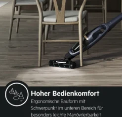 AEG QX7-1-P5IB 2in1 Akku-Staubsauger (Schlanke Bauform, Power-Softrolle, Besonders Effektiv Auf Hartböden, Bis Zu 50 Min Laufzeit, 21,6 Volt, Inkl. Zubehör -Rein Blitz Geschaft 5415f2716f42f20de0934e297530a212