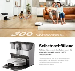 Roborock S7 Pro Ultra Sonic Saugroboter Mit Empty Wash Fill Dock Absaugstation Selbstwaschend Selbstauffüllend Selbstentleerend Kindersicherung LiDAR 3D Mapping APP -Rein Blitz Geschaft 58679d63eae644dd6921ff6a36e54de2