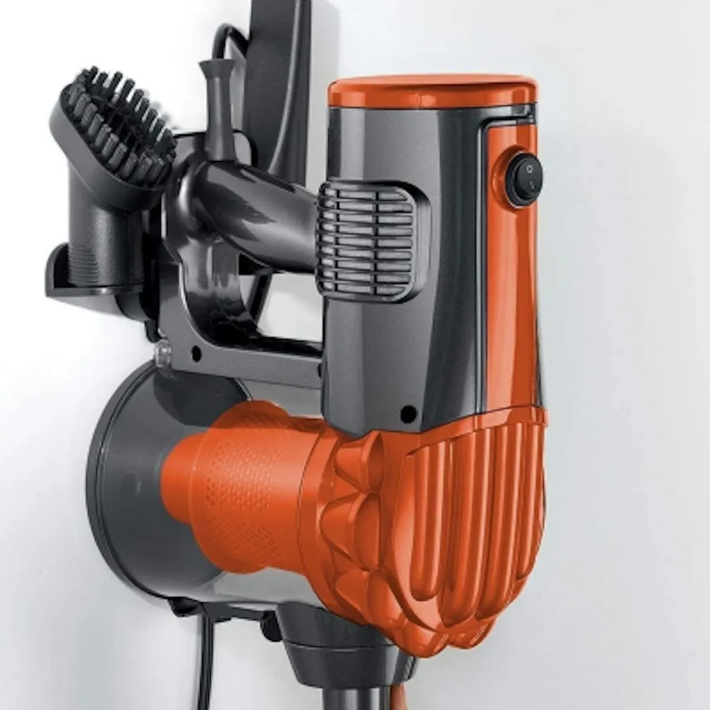 Bomann BS 1948 CB N Bodenstaubsauger, 2 In 1 – Boden- Und Handstaubsauger In Einem, Energiesparende 600 Watt, HEPA-Filter (Hoch-Effizienz-Partikel-Luftfilter), Anthrazit / Orange 6 Bomann BS 1948 CB N Bodenstaubsauger, 2 In 1 – Boden- Und Handstaubsauger In Einem, Energiesparende 600 Watt, HEPA-Filter (Hoch-Effizienz-Partikel-Luftfilter), Anthrazit / Orange – Bild 4