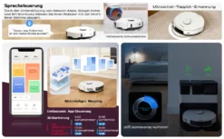 Roborock S7 Pro Ultra Sonic Staubsauger Roboter Mit Empty Wash Fill Dock Absaugstation 5100Pa Selbstwaschend Selbstauffüllend Selbstentleerend LiDAR APP Weiß (Upgrade Von Roborock S7,VS S7 MaxV Ultra/S8 Pro Ultra) 30 Roborock S7 Pro Ultra Sonic Staubsauger Roboter Mit Empty Wash Fill Dock Absaugstation 5100Pa Selbstwaschend Selbstauffüllend Selbstentleerend LiDAR APP Weiß (Upgrade Von Roborock S7,VS S7 MaxV Ultra/S8 Pro Ultra) -Rein Blitz Geschaft 5971a9bc963ef4ddab3a819758e1fcec