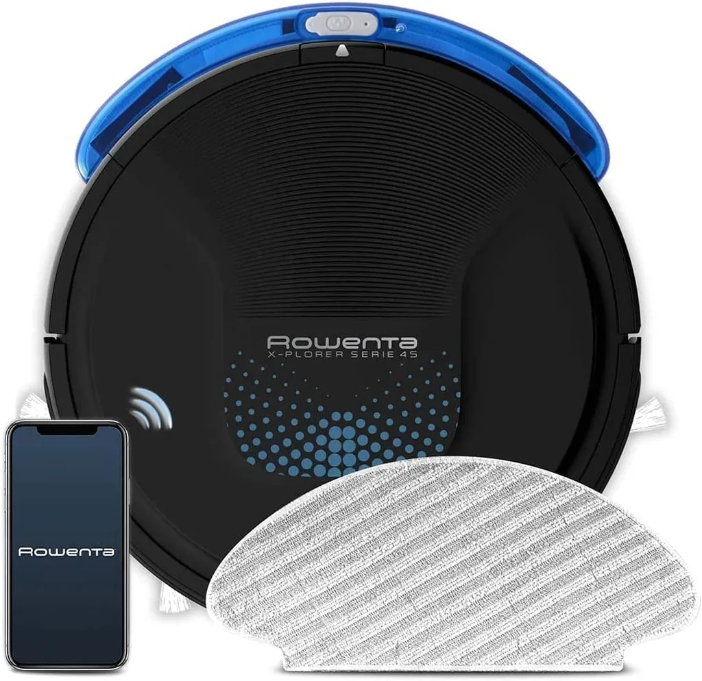 Rowenta X-Plorer Serie 45 Aqua RR8275, Beutellos, Schwarz, Rund, 0,44 L, 70 DB, 0,11 L 4 Rowenta X-Plorer Serie 45 Aqua RR8275, Beutellos, Schwarz, Rund, 0,44 L, 70 DB, 0,11 L – Bild 2