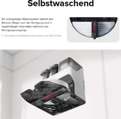 Roborock S7 Pro Ultra Sonic Saugroboter Mit Empty Wash Fill Dock Absaugstation Selbstwaschend Selbstauffüllend Selbstentleerend Kindersicherung LiDAR 3D Mapping APP -Rein Blitz Geschaft 5c6a16933eb6ea03168496e33c8f8a05