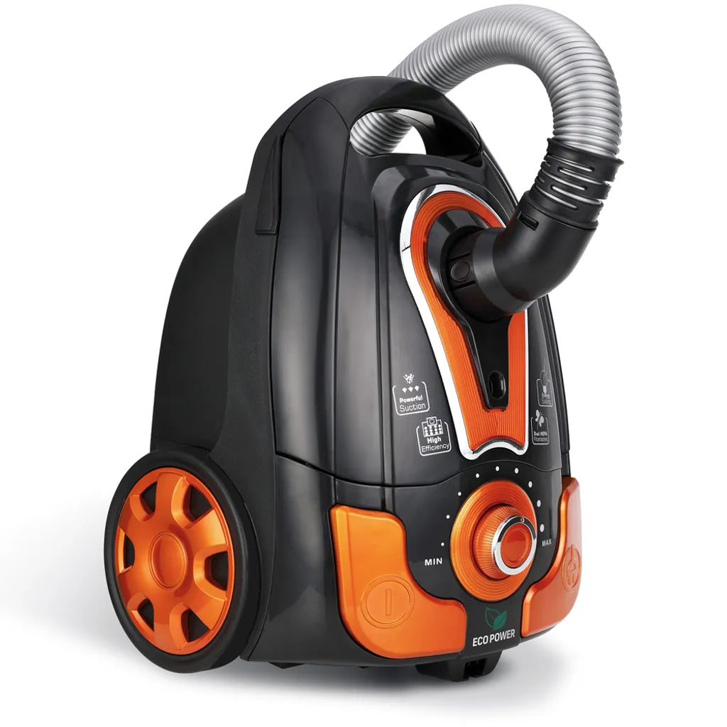 Monzana Staubsauger Mit Beutel 900 W Bodenstaubsauger HEPA Filter 3,2L Saugkraftregulierung Am Griff Leistungsstark Orange, Model:Staubsauger 7 Monzana Staubsauger Mit Beutel 900 W Bodenstaubsauger HEPA Filter 3,2L Saugkraftregulierung Am Griff Leistungsstark Orange, Model:Staubsauger – Bild 5