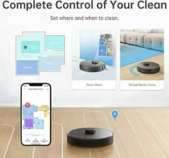 Dreame Z10 Pro Staubsauger Saugroboter Mit 4L Absaugstation Auto-Empty Dock Intelligente Staubsammlung APP Schwarz -Rein Blitz Geschaft 60a2e66150ea760f93a3ba4bd89e604e