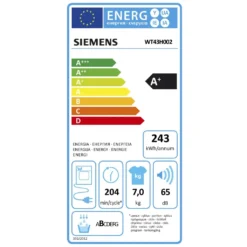 Siemens IQ300 WT43H002 Wärmepumpentrockner - Weiß