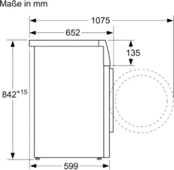 Bosch Serie | 6, Wärmepumpentrockner, 9 Kg WQG2410H0 AntiVibration Design, SensitiveDrying System -Rein Blitz Geschaft 6f933e0ad79dd96788e91a60699994fc