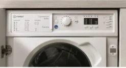 INDESIT BIWDIL861484EU Eingebauter Waschtrockner - Waschen 8 Kg / Trocknen 6 Kg - Einführung - 1400 U / Min - Weiß -Rein Blitz Geschaft 72712ee2bace0c865ee9f17192b3afeb