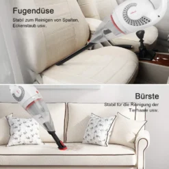 GeeMo X4 Handheld Staubsauger 8500Pa Für Home Und Auto -Rein Blitz Geschaft 727377040336b6f41fe46c7e48ebd509