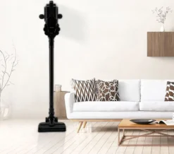 AREBOS Akku Staubsauger, 2-in-1 Hand- Und Bodenstaubsauger, 2 Leistungsstarke Saugmodi, Beutellos, Kabellos Bis Zu 55 Minuten, Mit Wandladestation, Schwarz -Rein Blitz Geschaft 747bcd42acf681713f208fbe429a629a