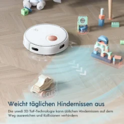 Yeedi Floor 3 Station, Saugroboter Mit Wischfunktion Automatische Mopp-Reinigung, 5100Pa, 3D-Hindernisvermeidung, Perfekt Für Teppich 15 Yeedi Floor 3 Station, Saugroboter Mit Wischfunktion Automatische Mopp-Reinigung, 5100Pa, 3D-Hindernisvermeidung, Perfekt Für Teppich -Rein Blitz Geschaft 75cec1c9f55be2a210a65daa2fa0e2ac
