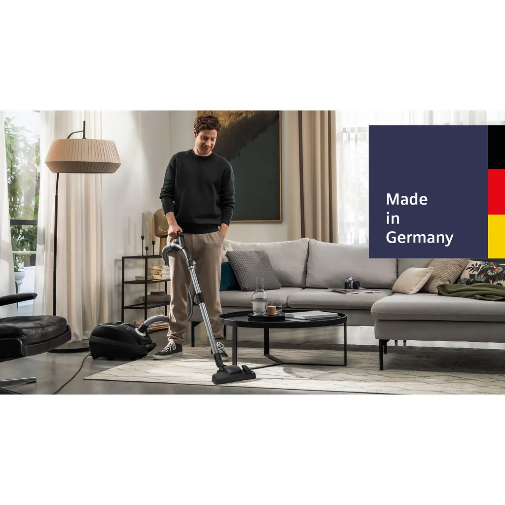 Siemens VSZ7X500 Staubsauger Mit Beutel, Z 7.0, Farbe:Schwarz 3 Siemens VSZ7X500 Staubsauger Mit Beutel, Z 7.0, Farbe:Schwarz