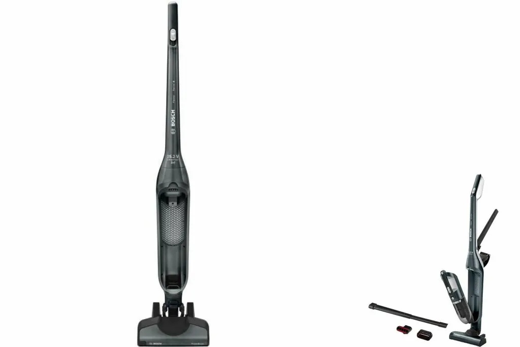 Bosch BCH3ALL25 - 2DE1 FLEXXO Wireless Besen-Staubsauger - 25,2 V Lithium-Batterie - 2 Geschwindigkeit - Fach 400 Ml - Metallic Grey 8 Bosch BCH3ALL25 - 2DE1 FLEXXO Wireless Besen-Staubsauger - 25,2 V Lithium-Batterie - 2 Geschwindigkeit - Fach 400 Ml - Metallic Grey – Bild 6
