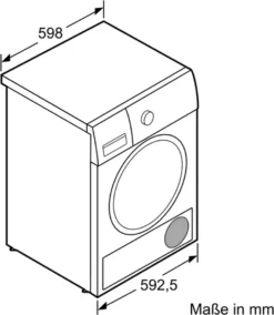 Siemens WT46G402, IQ500, Kondensations-Trockner, 9 Kg -Rein Blitz Geschaft 7a091ce9e3d7ef2235ea35667defb866