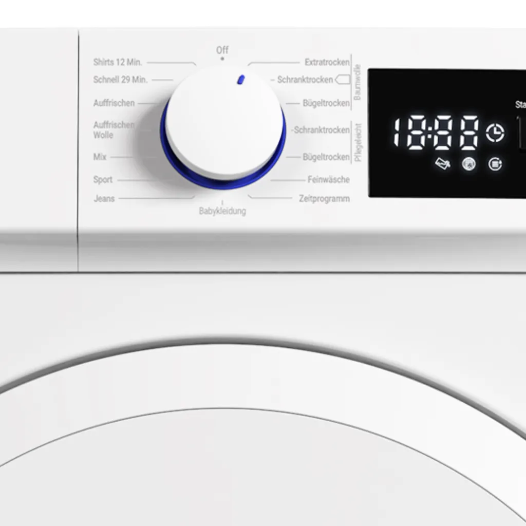 Trockner Kondenstrockner Wäschetrockner 7kg 15 Programme DAEWOO T7CT2W0DE 5 Trockner Kondenstrockner Wäschetrockner 7kg 15 Programme DAEWOO T7CT2W0DE – Bild 3