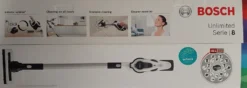Bosch BBS812AM Unlimited Serie 8 Kabelloser Akku-Handstaubsauger, 18V, Weiß -Rein Blitz Geschaft 7fb207013c58b61516a24a0a6a07dba5