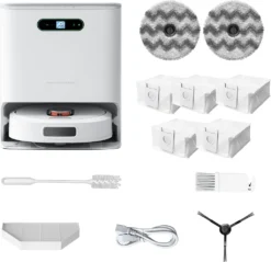 Roidmi Eva Mop Station Staubsauger 3200pa 2-in-1 Saug Und Wischroboter Mit Absaugstation, Mopp- Und Saugroboter, Automatisch Waschen Von Mopps -Rein Blitz Geschaft 81a335b7e14be2bf29076cd68a32cf99