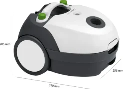 Clatronic Bodenstaubsauger Mit Beutel, Starke Leistung Gegen Staub, Tierhaare, Krümel U.a., Für Teppich- Und Hartböden, 5-Fach Mikrofiltersystem, Edelstahl-Teleskoprohr, Weiß, BS 1300 -Rein Blitz Geschaft 839487b52b0779c3a145e32d94de3b23